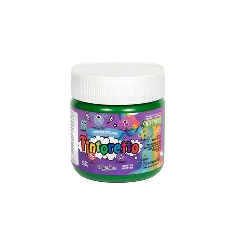 TEMPERA POTE 250GRS TINTORETTO VERDE PRADERA