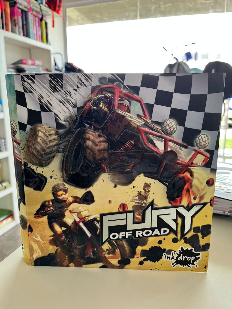 CARPETA CARTA CON RELIEVE OFF ROAD INKDROP