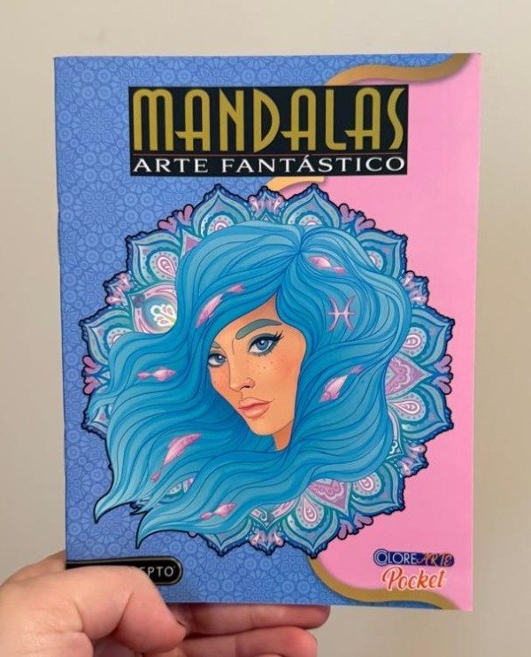 LIBRO PARA COLOREAR MANDALAS 12.5X16.5CM PERSONAS