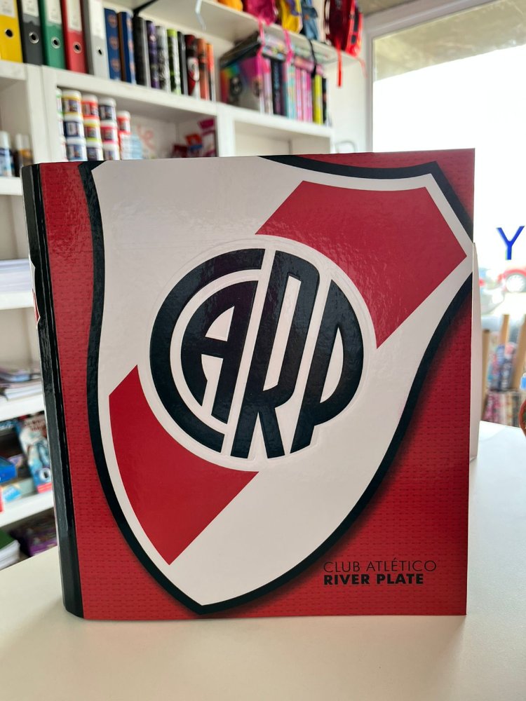 CARPETA TAMAÑO CARTA RIVER PLATE