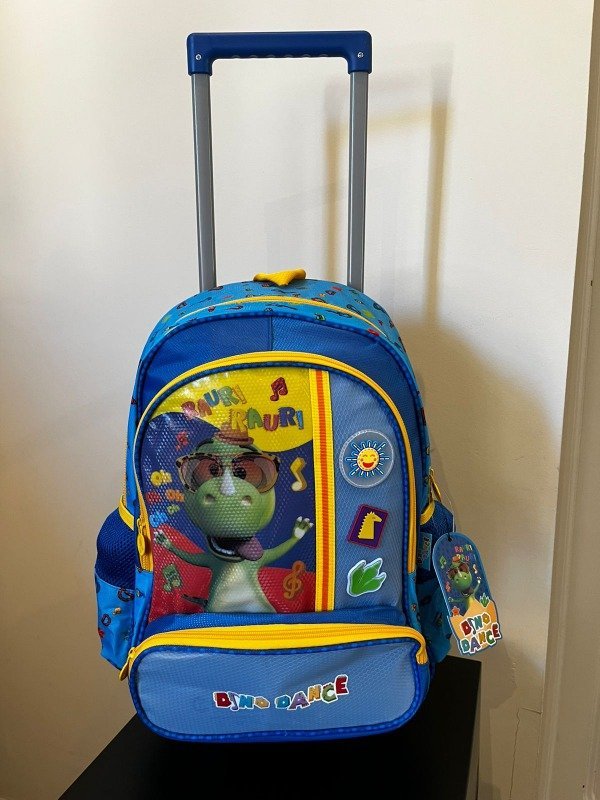 MOCHILA CARRITO DINOSAURIO