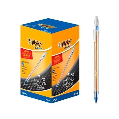 LAPICERA BIC CRISTAL TRAZO FINO 0.8MM AZUL