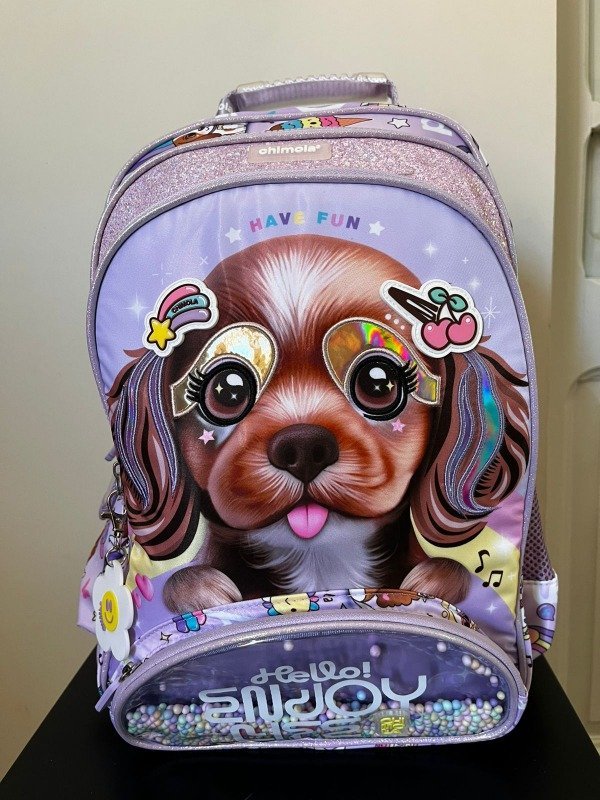 MOCHILA ESPALDA 16" PERRITO - CHIMOLA