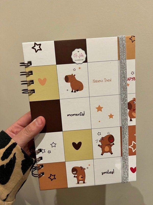 CUADERNO A5 T/DURA CAPIBARA 100H