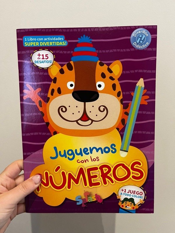 LIBRO CON ACTIVIDAD NÚMEROS