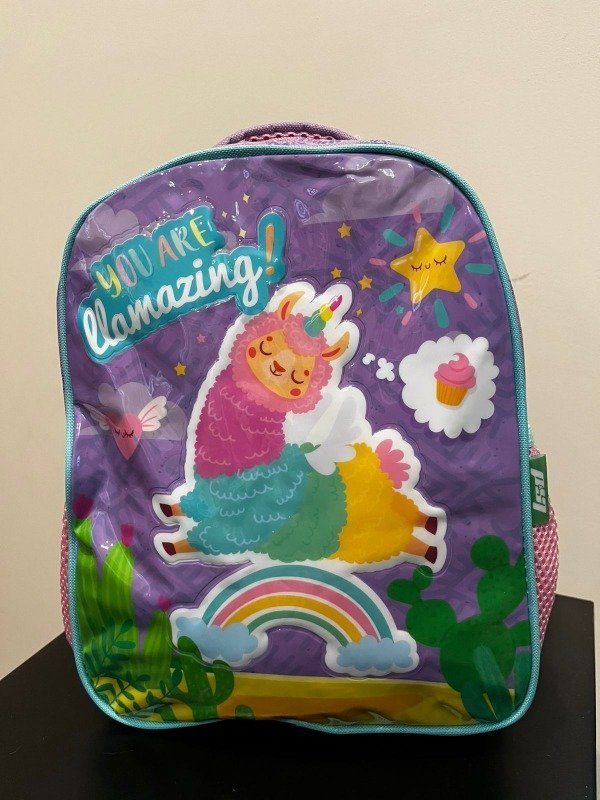MOCHILA LLAMAZING LILA