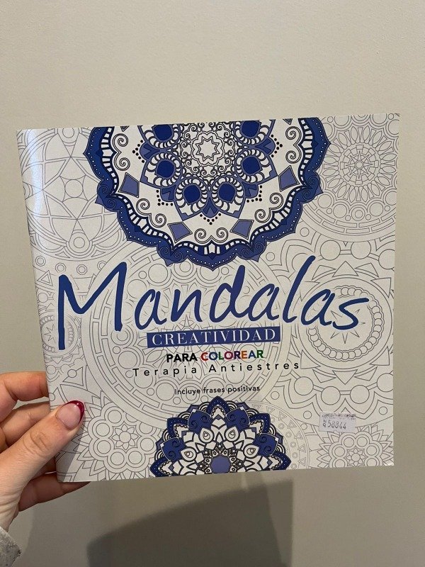 LIBRO PARA COLOREAR MANDALAS CREATIVIDAD