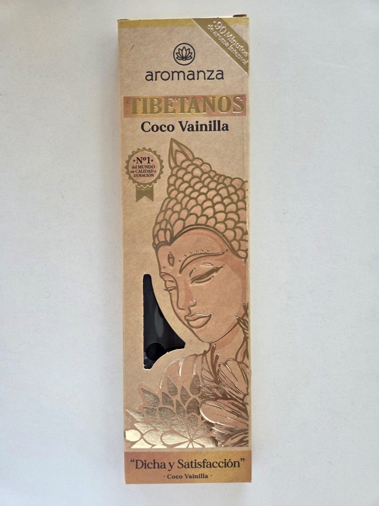 SAHUMERIOS TIBETANOS COCO VAINILLA