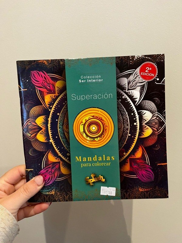 LIBRO PARA COLOREAR MANDALAS SUPERACIÓN