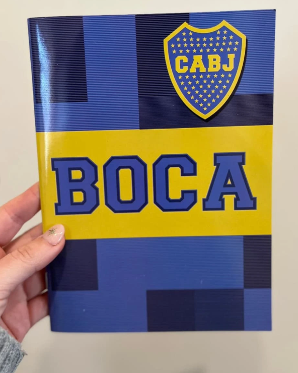 CUADERNO 16X20CM RAYADO 24 HOJAS TAPA FLEXIBLE BOCA