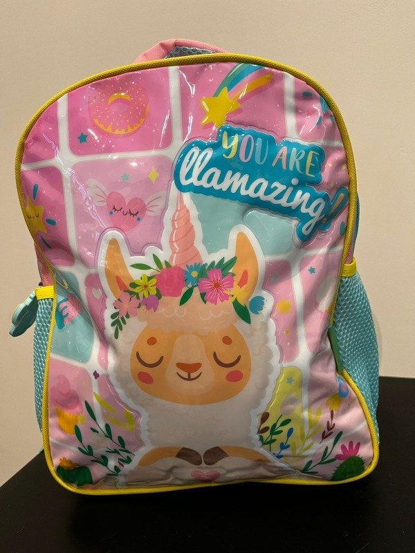 MOCHILA LLAMAZING ROSA