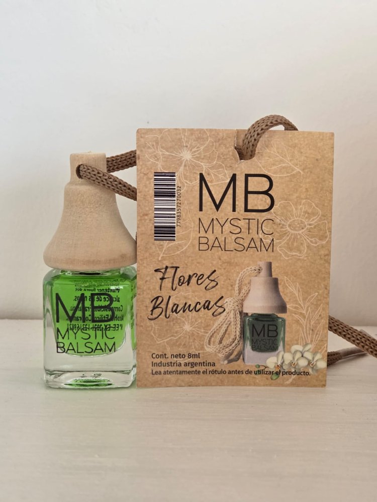 AROMATIZADOR AUTO - FLORES BLANCAS