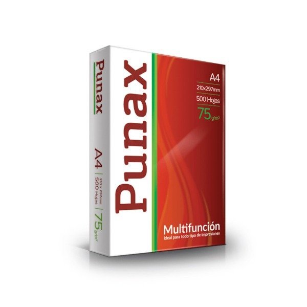 RESMA A4 75GRS 500 HOJAS PUNAX