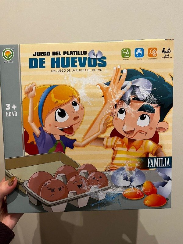 JUEGO DEL PLATILLO DE HUEVOS