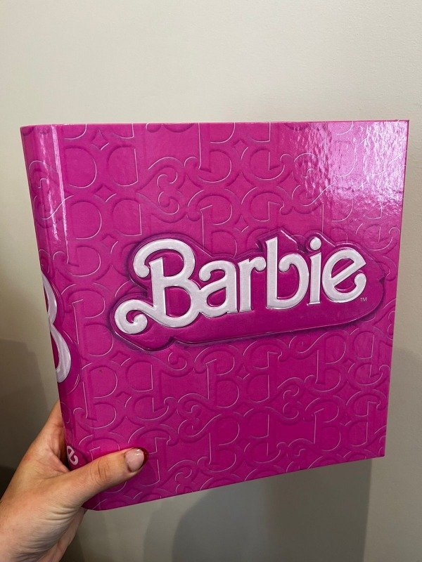 CARPETA CARTA BARBIE CON RELIEVE
