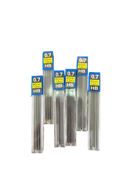TUBO DE MINAS PARA LAPIZ 0.7MM