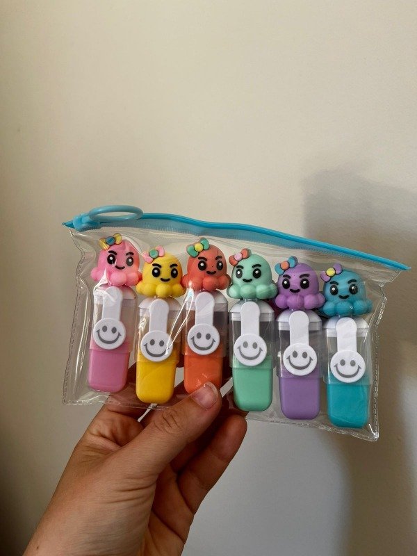 RESALTADOR PASTEL PULPITO X6