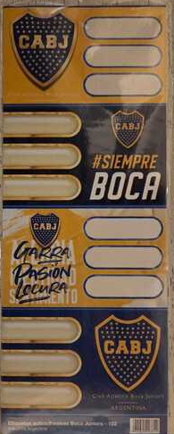 ETIQUETAS AUTOADHESIVAS / RÓTULOS x4 FANTASIA BOCA 1