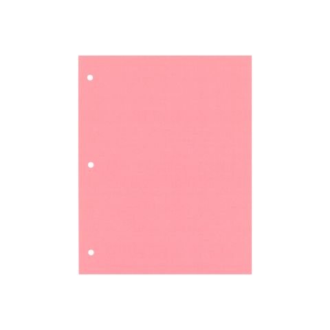 SEPARADOR CARTULINA N3 CARTA ROSA