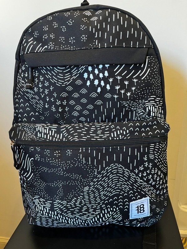 MOCHILA 17" NEGRA