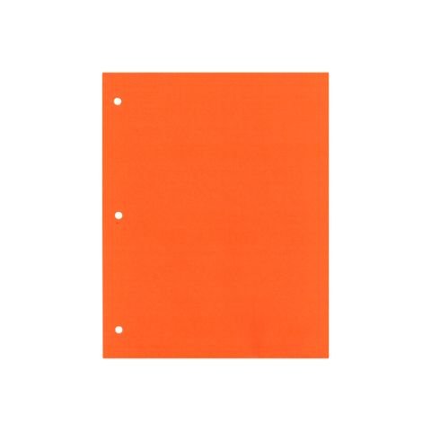 SEPARADOR CARTULINA N3 CARTA NARANJA
