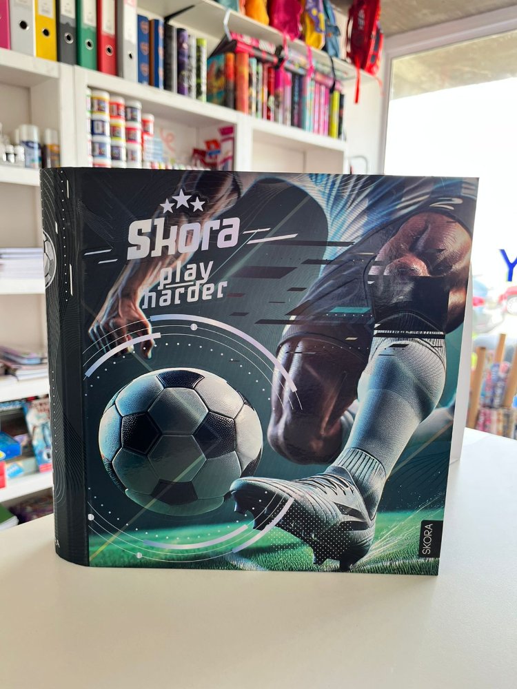 CARPETA N3 SKORA CON RELIEVE FUTBOL