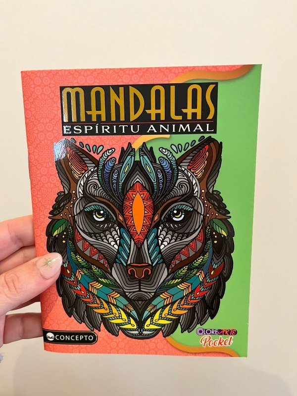 LIBRO COLOREARTE: MANDALAS12.5X16.5cm ANIMALES