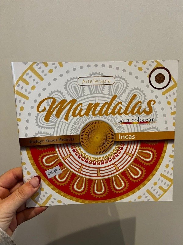 LIBRO PARA COLOREAR MANDALAS INCAS