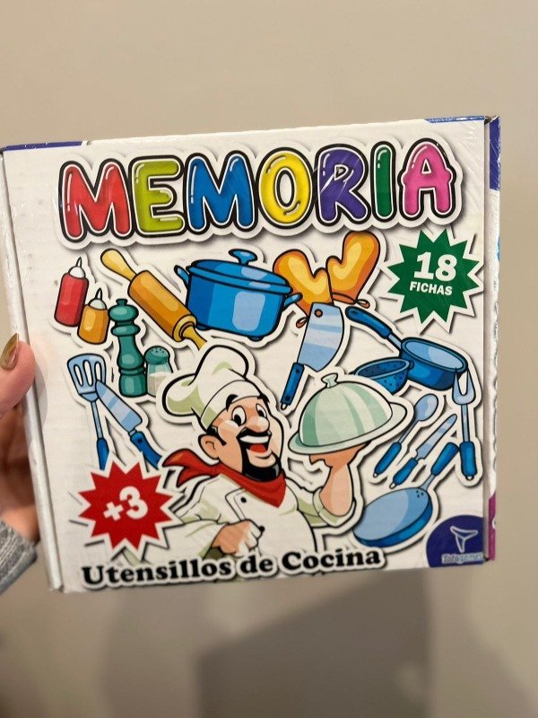 JUEGO DE LA MEMORIA COCINA