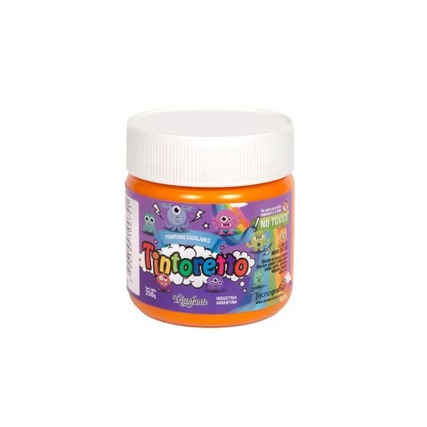 TEMPERA POTE 250GRS TINTORETTO NARANJA