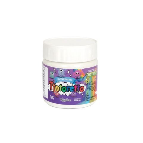 TEMPERA POTE 250GRS TINTORETTO  BLANCO