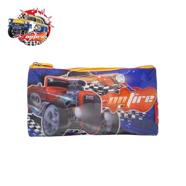 CARTUCHERA CAR FIRE LYSD 9" AZUL