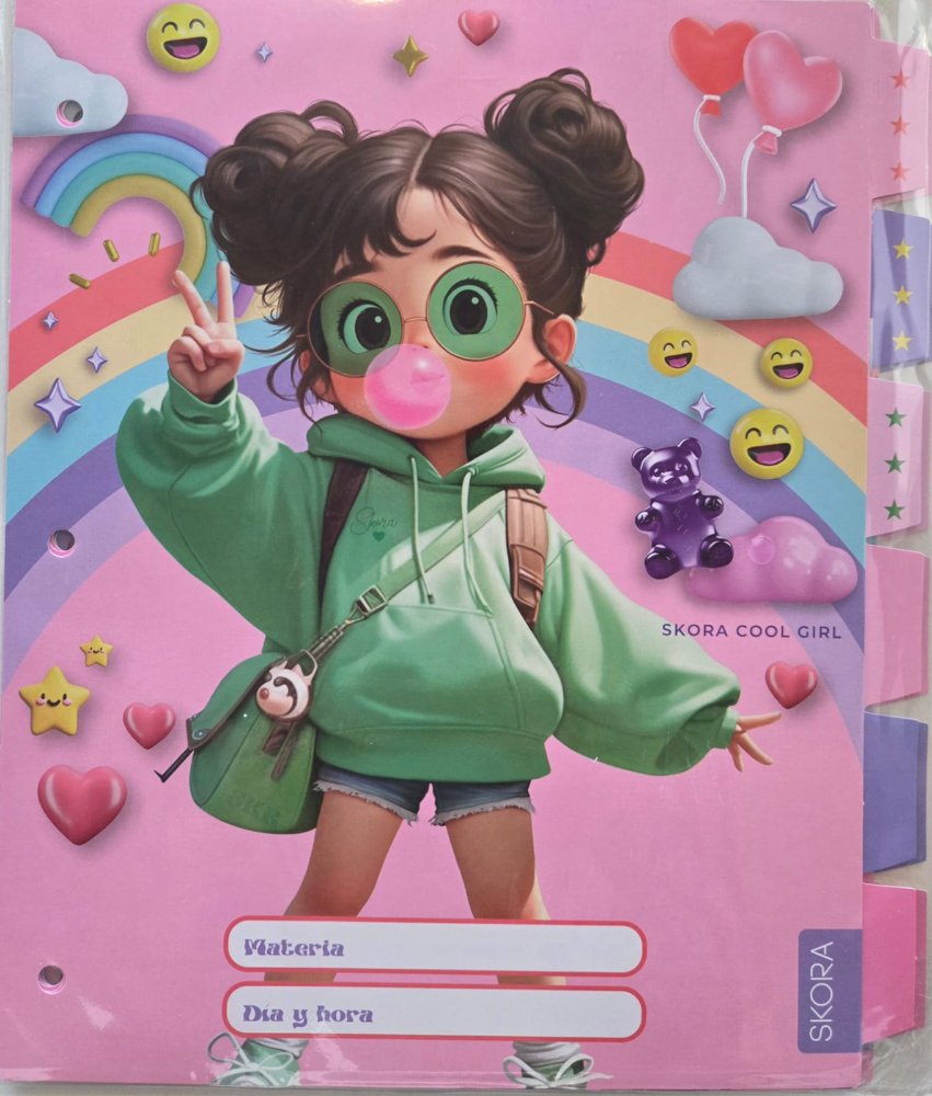 SEPARADOR DE MATERIA CARTA NIÑAS
