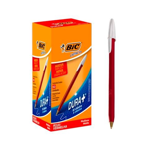 LAPICERA BIC TRAZO GRUESO ROJO