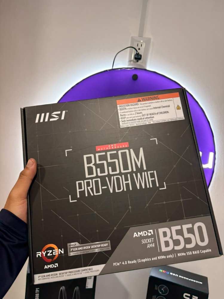 MSI B550 PRO VHD WIFI