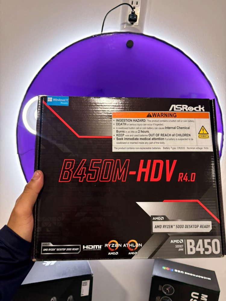 ASROCK B450 HDV