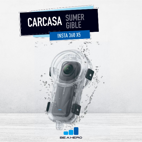 Carcasa Sumergible Insta360 X5