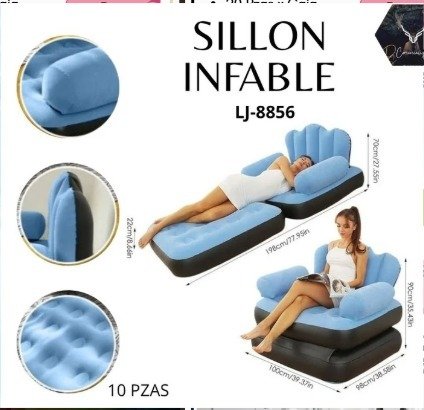 LJ-8856 Sillon Infable (10pcs)