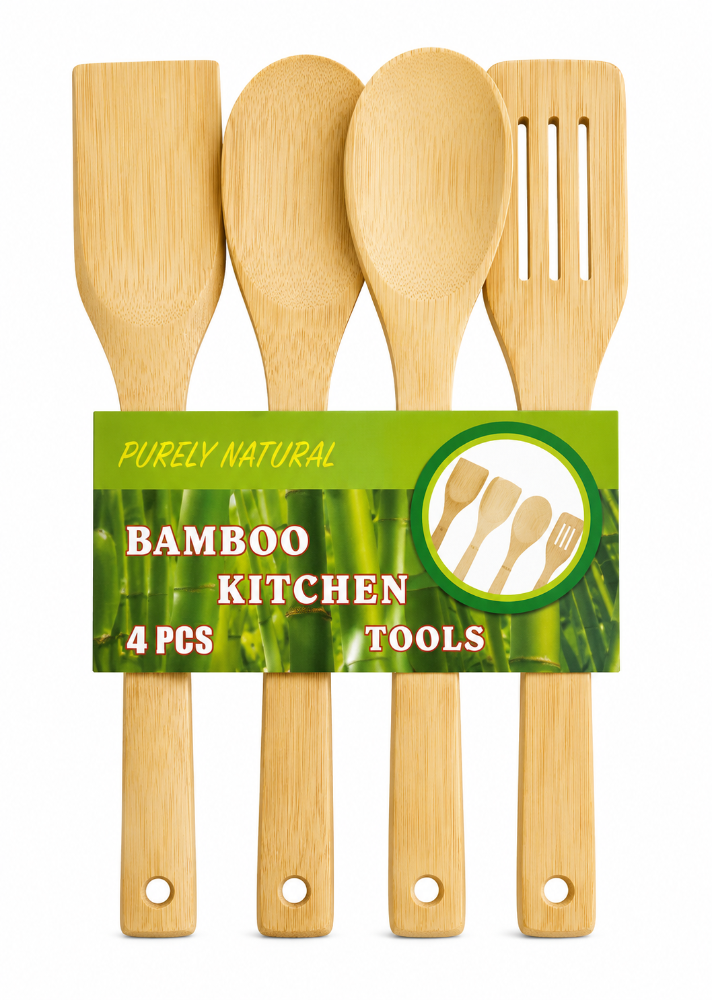 LJ-0681 Cubiertos Bambú (144pcs)