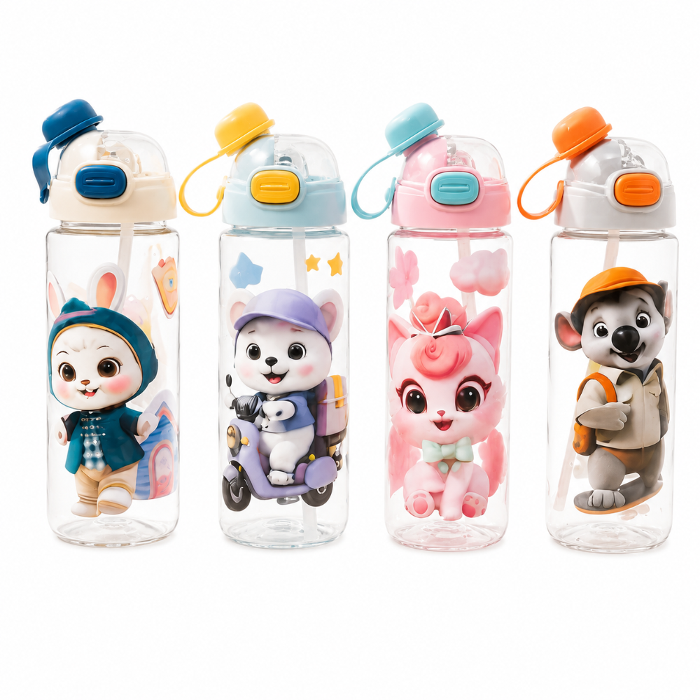 LJ-8915 Botella Zootopia 80PCS