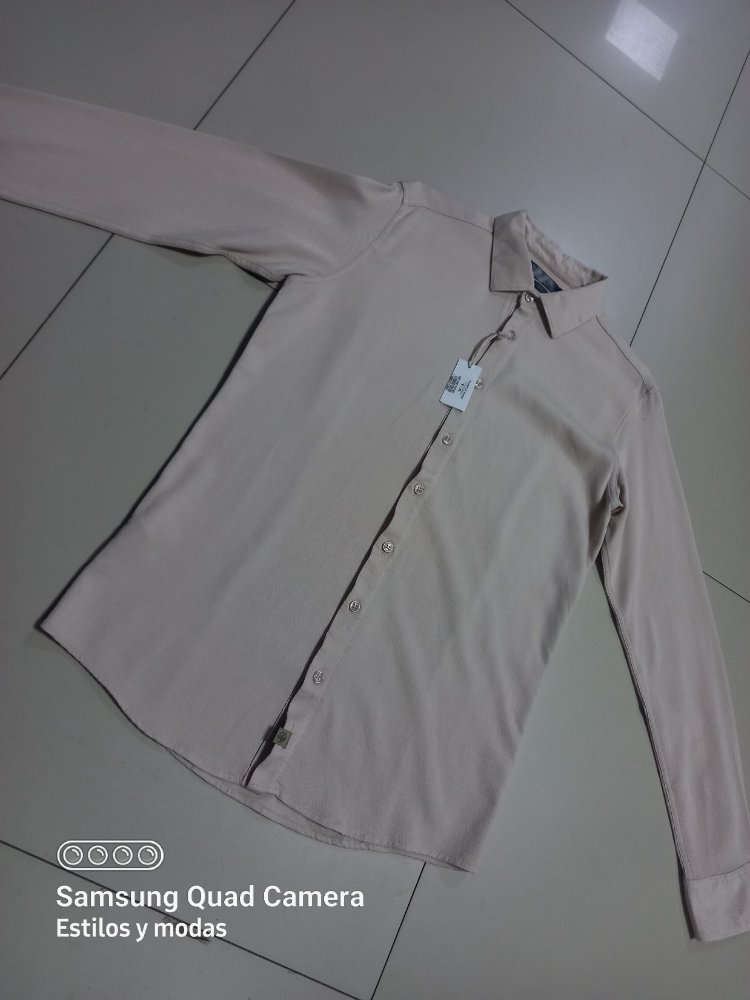 114581 CAMISA ML PURPLE BEIS