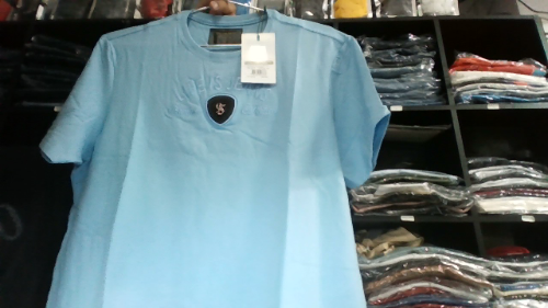 camiseta que113250062 azul l