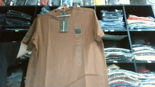 camiseta que113250063 cafe m