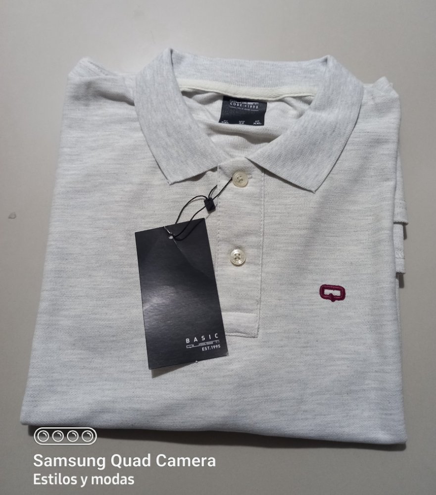 que162ba0012 xxl 121 gris polo quest