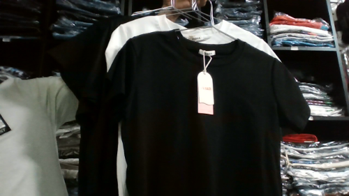 blusa zebra camiseta 661 negra blanca