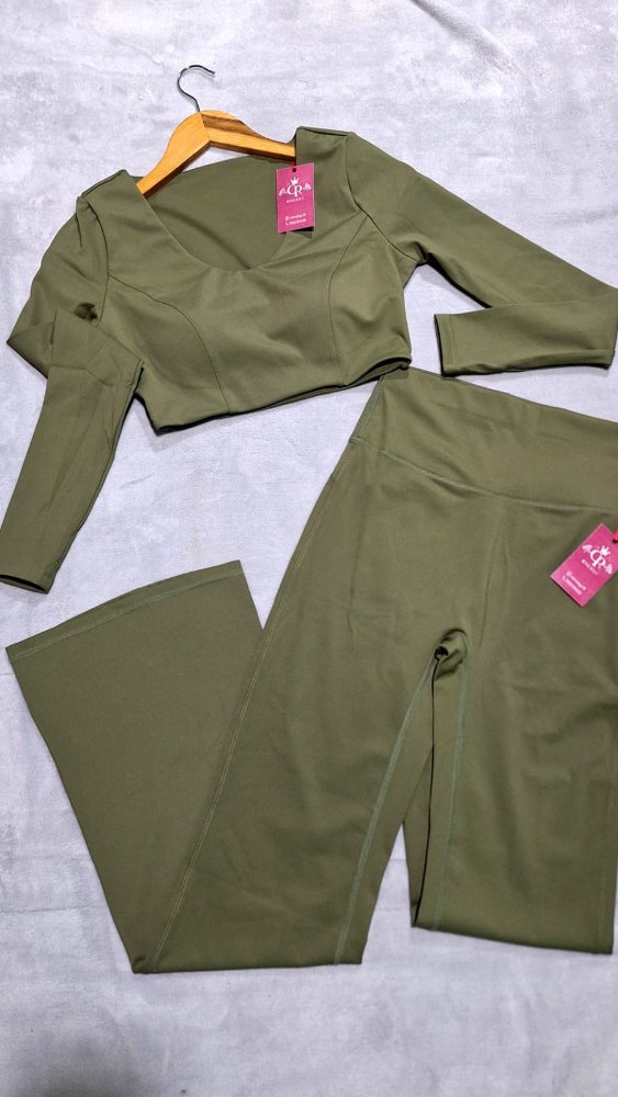 Conjunto halo verde