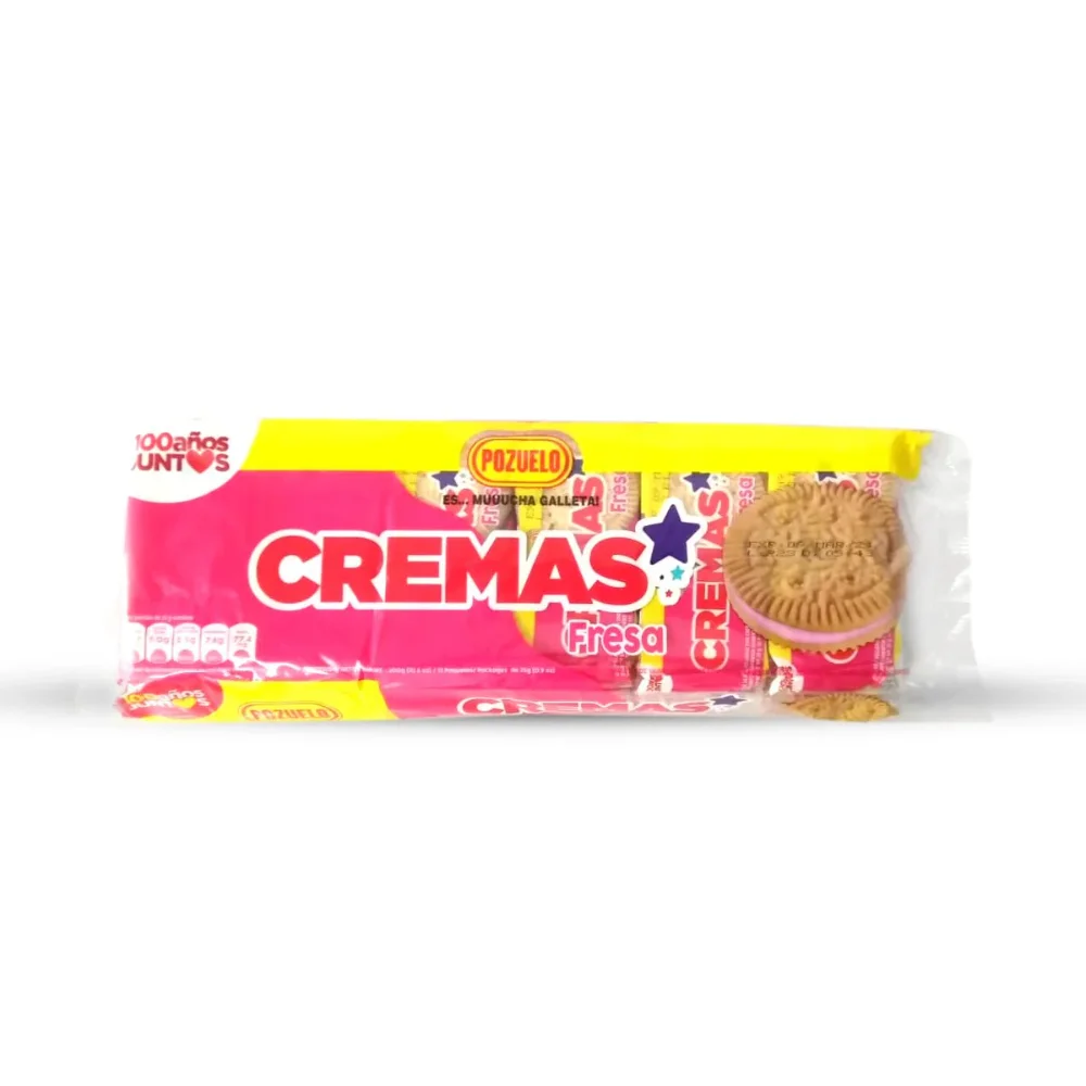 Galleta Crema Fresa