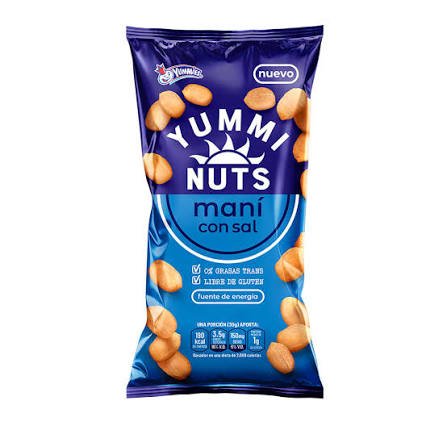 Maní con Sal Yummi Nuts