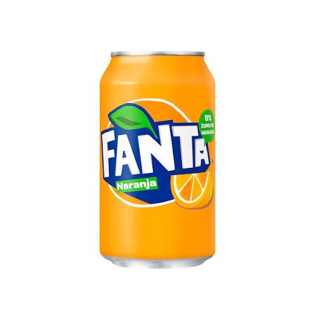 Fanta Naranja Lata