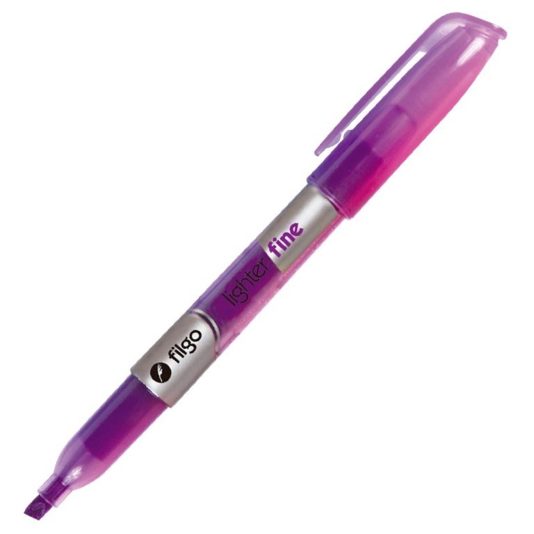 Resaltador Filgo Lighter Fine Color MORADO x Unidad